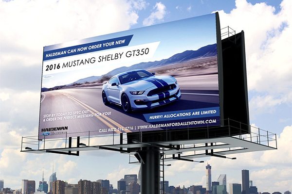 Automotive Billboard for Specialty Vehicle