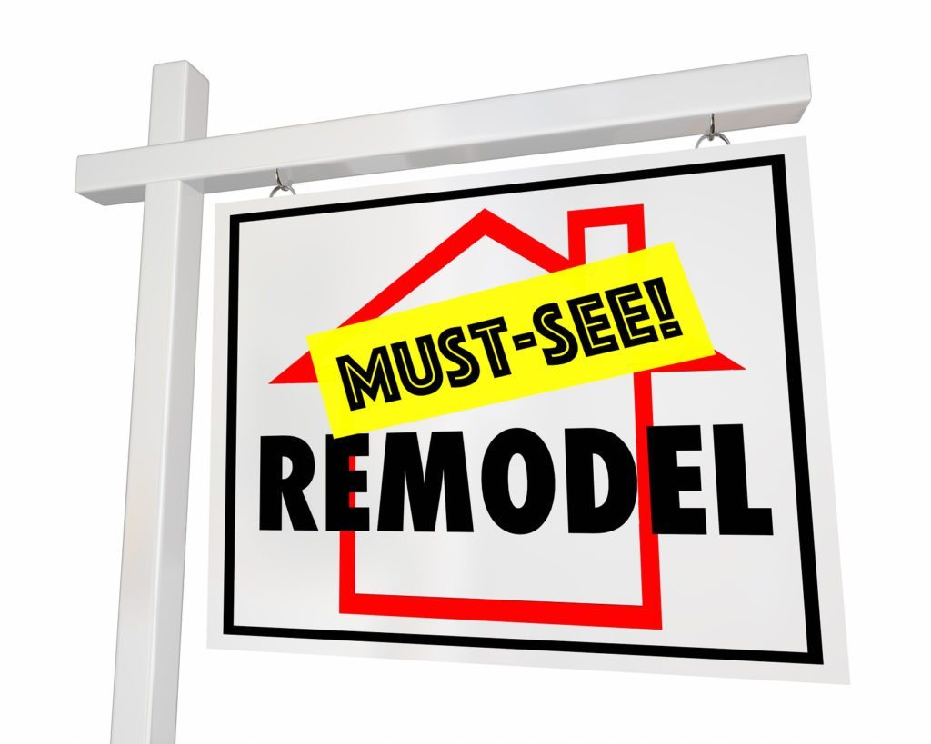 Remodel Home Must See For Sale Sign House 3d Illustration
